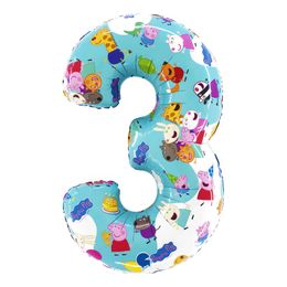 Bildspel - Sifferballong Greta Gris