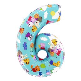 Bildspel - Sifferballong Greta Gris