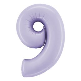 Lysbildefremvisning - Talballon Lilla Satin