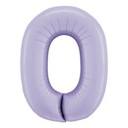 Lysbildefremvisning - Talballon Lilla Satin