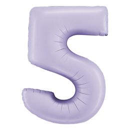 Lysbildefremvisning - Talballon Lilla Satin