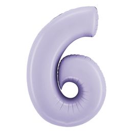 Lysbildefremvisning - Talballon Lilla Satin