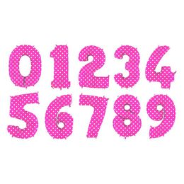 Sifferballong Rosa Prickig