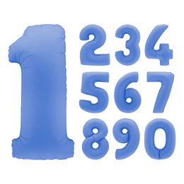 Sifferballong Lotus Blue