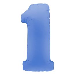 Bildspel - Sifferballong Lotus Blue