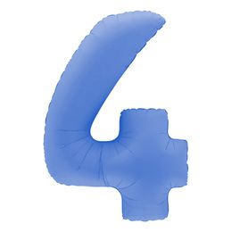 Bildspel - Sifferballong Lotus Blue