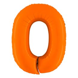 Lysbildefremvisning - Ballongtall Matt Oransje