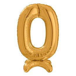 Lysbildefremvisning - Talballon med Stativ Guld