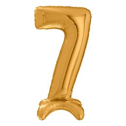 Lysbildefremvisning - Talballon med Stativ Guld