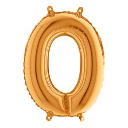 Lysbildefremvisning - Talballon Mini Guld