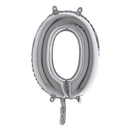 Lysbildefremvisning - Talballon Mini Sølv