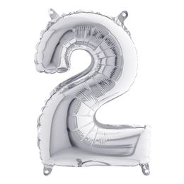 Lysbildefremvisning - Talballon Mini Sølv