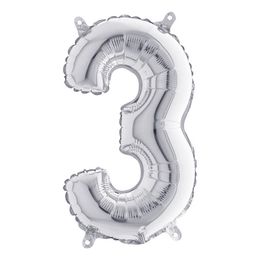 Lysbildefremvisning - Talballon Mini Sølv