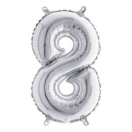 Lysbildefremvisning - Talballon Mini Sølv