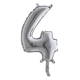 Lysbildefremvisning - Talballon Mini Sølv