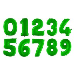 Tal-ballon Neongrøn