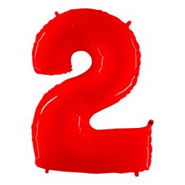 Lysbildefremvisning - Talrige Balloner Neon Rød