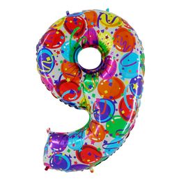 Lysbildefremvisning - Talballon Party Mønster