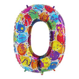 Lysbildefremvisning - Talballon Party Mønster