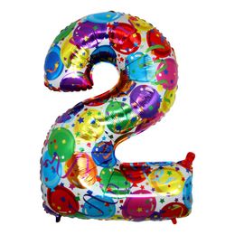 Lysbildefremvisning - Talballon Party Mønster