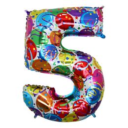 Lysbildefremvisning - Talballon Party Mønster