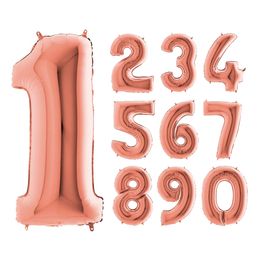 Numeroilmapallo Ruusukulta Metalli