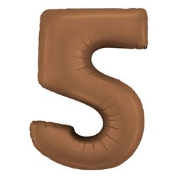 Bildspel - Sifferballong Satin Chocolate
