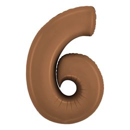 Bildspel - Sifferballong Satin Chocolate