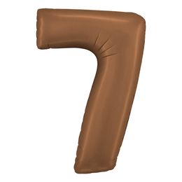 Bildspel - Sifferballong Satin Chocolate