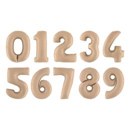 Sifferballong Satin Nude
