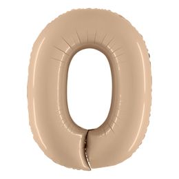 Bildspel - Sifferballong Satin Nude