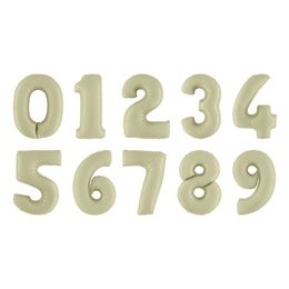 Sifferballong Satin Olive Green