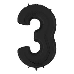 Bildspel - Sifferballong Svart