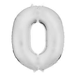 Diaesitys - Numeroilmapallo Valkoinen Satiini