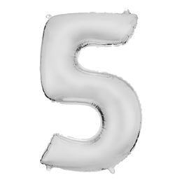 Diaesitys - Numeroilmapallo Valkoinen Satiini