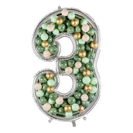 Lysbildefremvisning - Talramme til Balloner