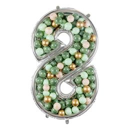 Lysbildefremvisning - Talramme til Balloner