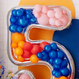 Lysbildefremvisning - Talramme til Balloner