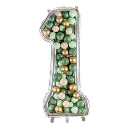 Lysbildefremvisning - Talramme til Balloner