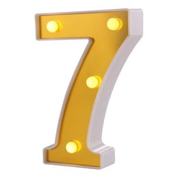 Bildspel - Siffra Guld med LED-Belysning