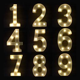 Siffra med LED-Belysning