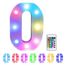 Lysbildefremvisning - Tall med LED-belysning RGB