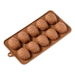 Lysbildefremvisning - Silikonform Hjerner