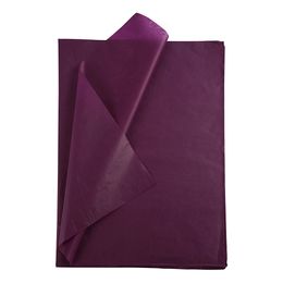 Silkepapir Bordeaux
