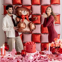 Bildspel - Sittande Nalle Folieballong