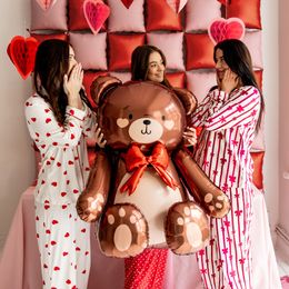 Bildspel - Sittande Nalle Folieballong