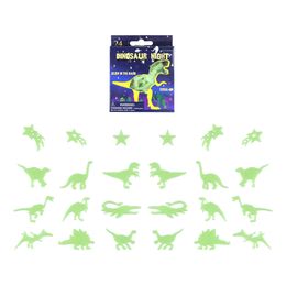 Självlysande Dinosaurier