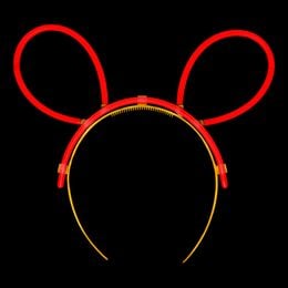 Lysbildefremvisning - Selvlysende Kaninører