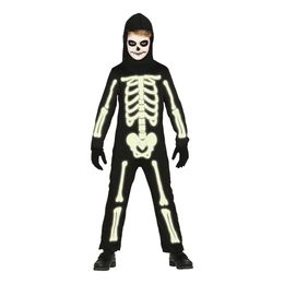 Selvlysende Skelet Børnekostume