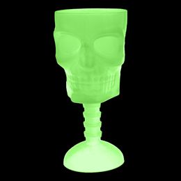 Selvlysende Vinglas Dødningehoved